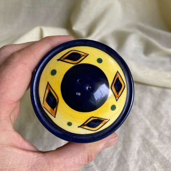 VINTAGE YOUNG’S SALT AND PEPPER SET CERAMIC CORN WHEAT 1999 EXCLUSIVE - Picture 5 of 8